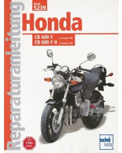 Honda CB 600 F / F II Hornet (98>) Reparaturanleitung Bucheli 5239