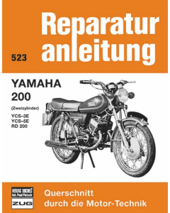 Yamaha 200 (Zweizylinder) Reparaturanleitung Bucheli 523
