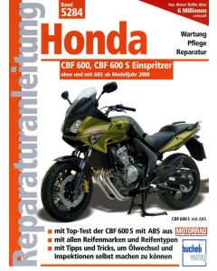 Honda CBF 600 / 600 S (08>) Reparaturanleitung Bucheli 5284