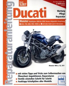 Ducati Monster Einspritzer luftgekühlt  (00>) Reparaturanleitung Bucheli 5287