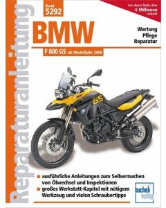 BMW F 800 GS (08>) Reparaturanleitung Bucheli 5292