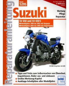  Suzuki SV 650 / SV 650 S (99-09) Reparaturanleitung Bucheli 5295