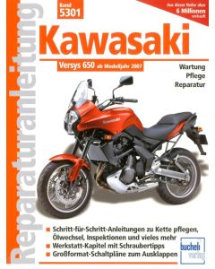 Kawasaki Versys 650 (07>) Reparaturanleitung Bucheli 5301