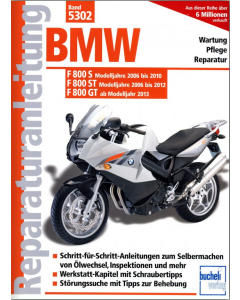 BMW F 800 S / F 800 ST / F 800 GT (06>) Reparaturanleitung Bucheli 5302