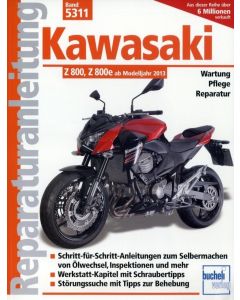 Kawasaki Z 800 Z 800e (13>) Reparaturanleitung Bucheli 5311