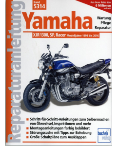 Yamaha XJR 1300 SP Racer (99-16) Reparaturanleitung Bucheli 5314