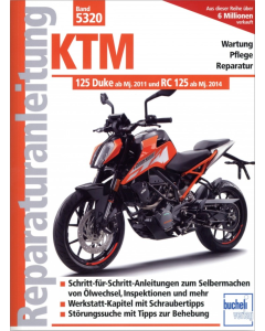 KTM 125 Duke RC 125 (14>) Reparaturanleitung Bucheli 5320