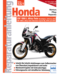 Honda CRF 1000 L Africa Twin (2016-2019) Reparaturanleitung Bucheli 5321
