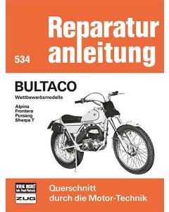 Bultaco Wettbewerbsmodelle Reparaturanleitung Bucheli Band 534