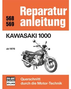Kawasaki 1000 (76>) Reparaturanleitung Bucheli 568+569