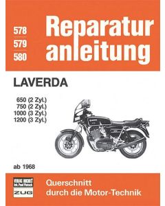 Laverda 650 750 1000 1200 (68>) Reparaturanleitung Bucheli 578
