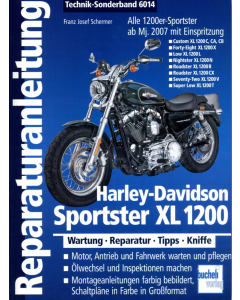 Harley-Davidson Sportster XL 1200 - Reparaturanleitung Bucheli Special