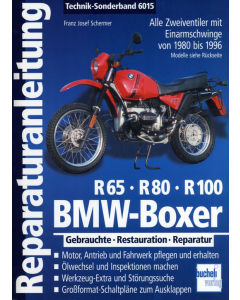 BMW Boxer R65 R80 R100 Reparaturanleitung Bucheli Special 6015
