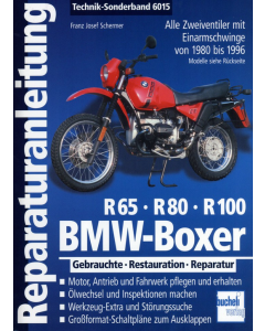 BMW Boxer R65 R80 R100 Reparaturanleitung Bucheli Special 6015