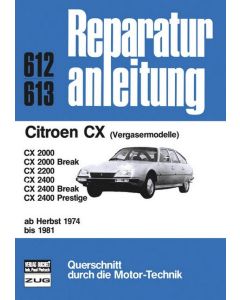 Citroen CX (74-81) Reparaturanleitung Bucheli 612