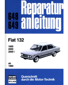 Fiat 132 (ab 1980) Reparaturanleitung Bucheli 648