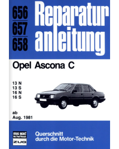 Opel Ascona C (ab 08.1981) Reparaturanleitung Bucheli 656