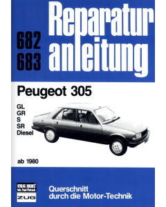 Peugeot 305 (ab 1980) Reparaturanleitung Bucheli 682
