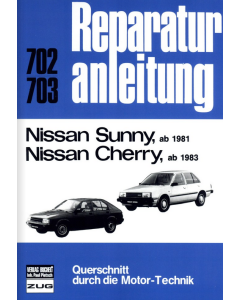 Nissan Sunny/Cherry  (ab 1981/1983) Reparaturanleitung Bucheli 702