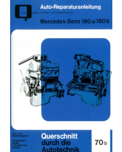 Mercedes W120 180 a / 180 b (57-62) Reparaturanleitung Bucheli 70