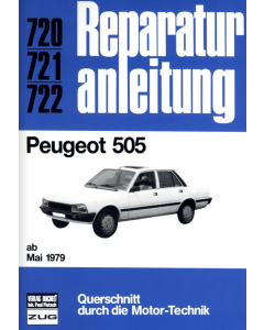 Peugeot 505 (ab 05.1979) Reparaturanleitung Bucheli 720