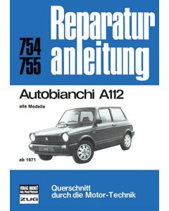 Autobianchi A112 (71>) Reparaturanleitung Bucheli 754