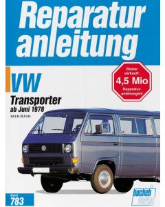 VW Transporter / Bus T3 (78>) Reparaturanleitung Bucheli 783