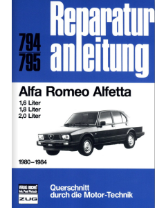 Alfa Romeo Alfetta (1980-1984) Reparaturanleitung Bucheli 794
