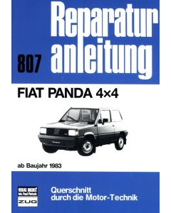 Fiat Panda 4x4 Typ 141 (83-91) Reparaturanleitung Bucheli 807