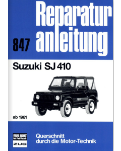Suzuki SJ 410 Reparaturanleitung Bucheli 847