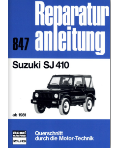 Suzuki SJ 410 Reparaturanleitung Bucheli 847