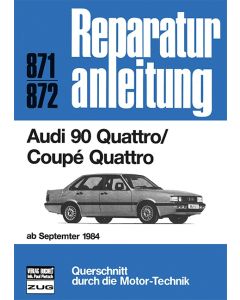 Audi 90 Quattro / Coupe (84>) Reparaturanleitung Bucheli 871