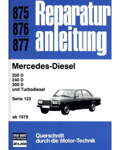 Mercedes-Diesel (ab 1979) Reparaturanleitung Bucheli 875