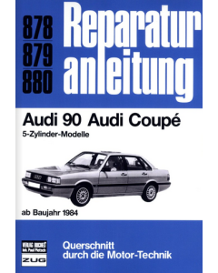Audi 90 / Audi Coupe (84>) Reparaturanleitung Bucheli 878