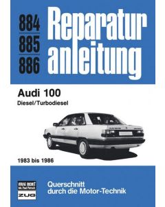 Audi 100 C3 Diesel / Turbodiesel (83-86) Reparaturanleitung Bucheli 884