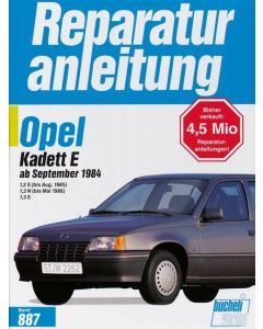 Opel Kadett E (84>) Reparaturanleitung Bucheli 887