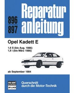 Opel Kadett E (84-86) Reparaturanleitung Bucheli 896