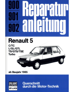 Renault 5 (ab 1985) Reparaturanleitung Bucheli 900