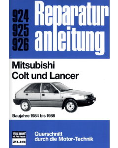 Mitsubishi Colt und Lancer (1984-1988) Reparaturanleitung Bucheli 924