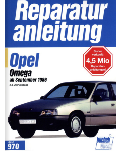 Opel Omega (ab 09.1986) Reparaturanleitung Bucheli 970