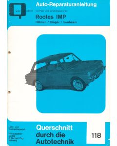 Hillman Singer Sunbeam Rootes IMP Reparaturanleitung