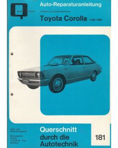 Toyota Corolla (74-79) - Reparaturanleitung
