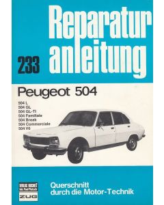 Peugeot 504 - Reparaturanleitung