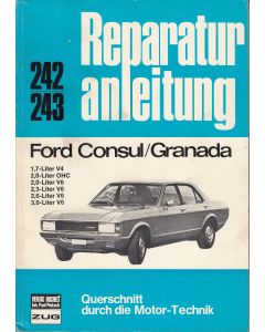 Ford Consul / Granada V4 / V6 / OHC (72-77) - Reparaturanleitung Bucheli