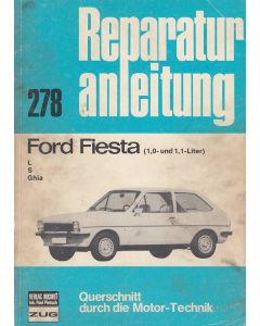 Ford Fiesta (1,0 und 1,1L) L / S / Ghia - Reparaturanleitung