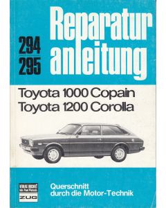 Toyota 1000 / Corolla 1200 - Reparaturanleitung