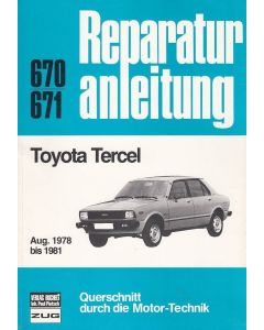 Toyota Tercel (1978 - 1981) - Reparaturanleitung
