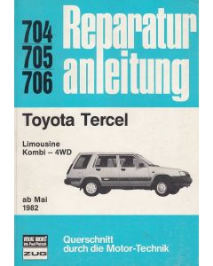 Toyota Tercel Limousine / Kombi - 4WD (ab 1982) - Reparaturanleitung