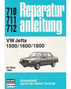 VW Jetta 1500 / 1600 / 1800 (ab 1980) - Reparaturanleitung