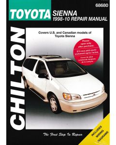 Toyota Sienna (98-10) Repair Manual Chilton Reparaturanleitungen